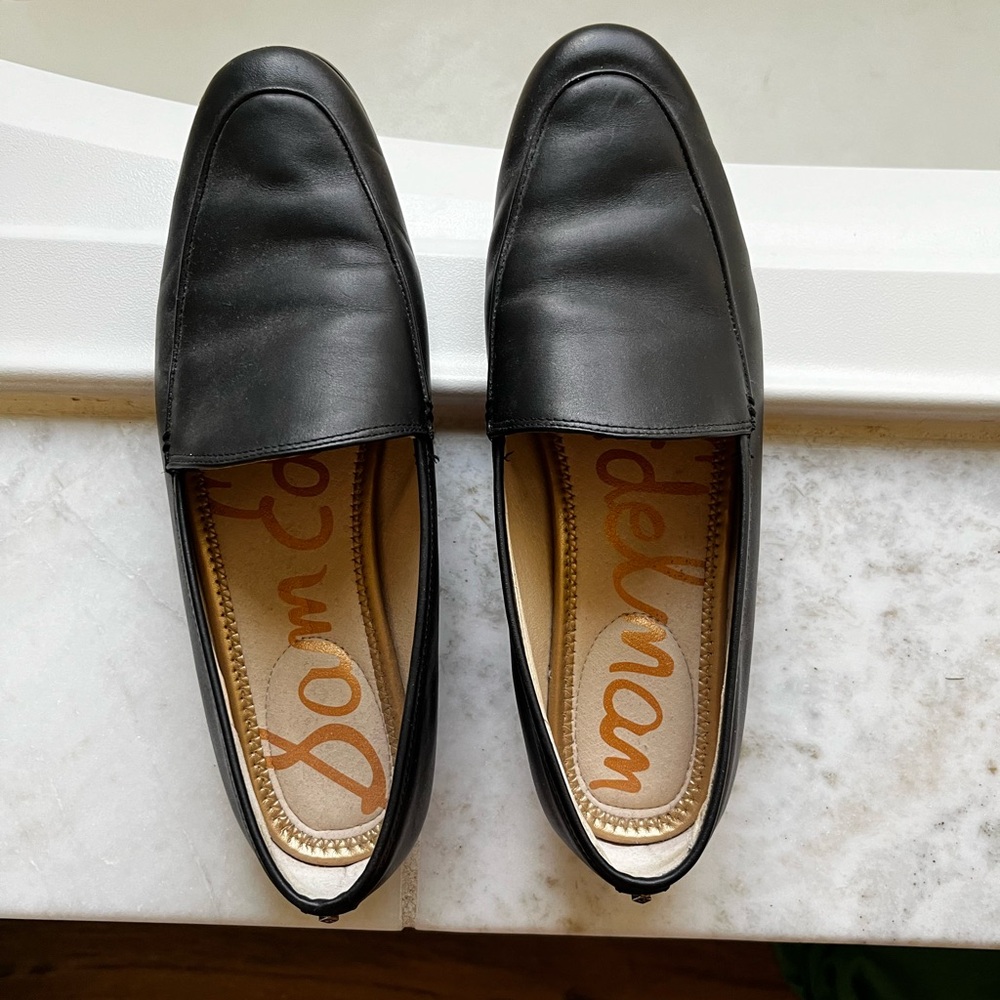 Sam Edelman black loafers